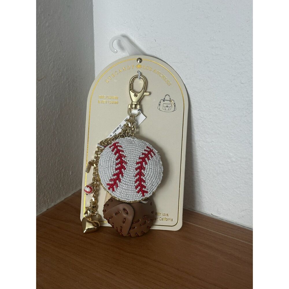 Eyecandy Los Angeles bag charm NWT